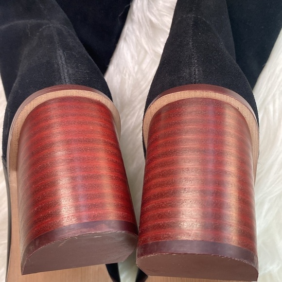 SPLENDID || Meadow Tall Black
Combo Suede & Leather Boots Size 7 - Picture 5 of 11